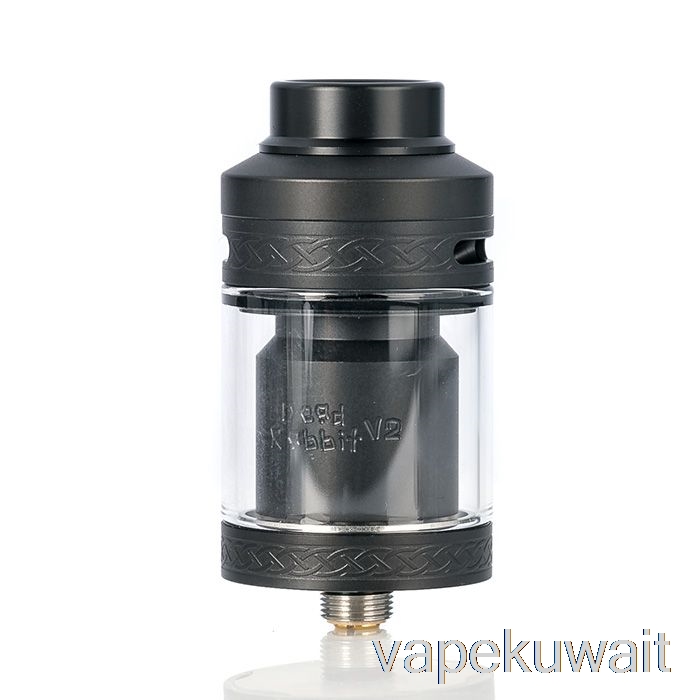 Hellvape Dead Rabbit V2 25mm RTA Matte Full Black Vape الكويت
